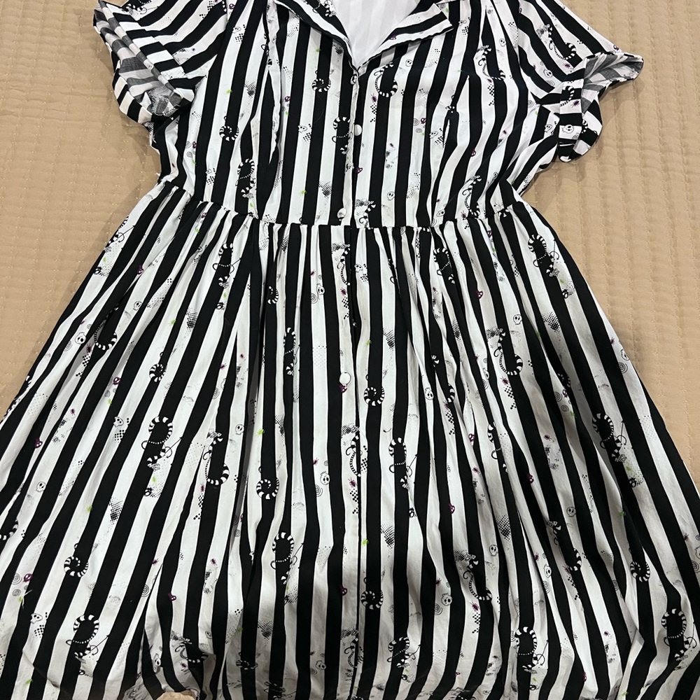 Beetlejuice ladies dress by Beetlejuice size Large/12 .smoke free home .